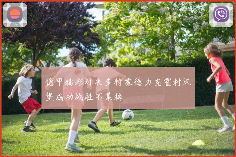 德甲精彩对决多特蒙德力克霍村汉堡成功战胜不莱梅