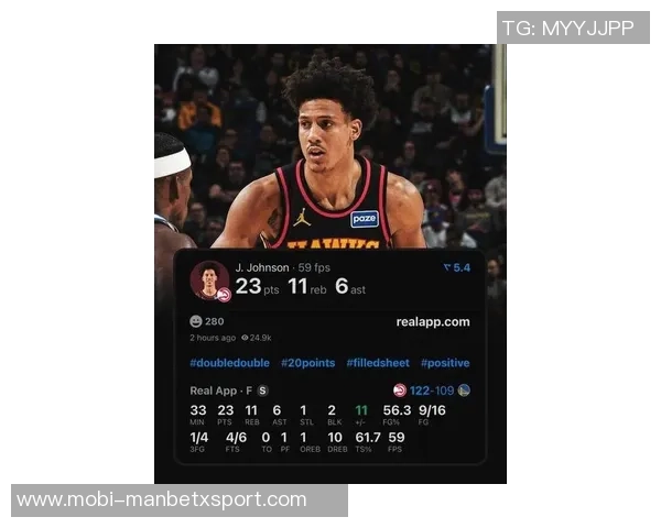 杰伦约翰逊37场赛季完成300篮板300助攻追平詹姆斯成就并列历史最快前锋 杰伦约翰逊37场赛季完成300篮板300助攻追平詹姆斯成就并列历史最快前锋